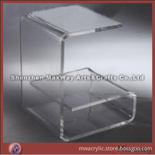 Elegant favorable ingenious lucite tea table